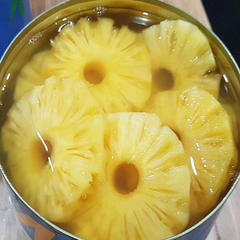 canned pineapple